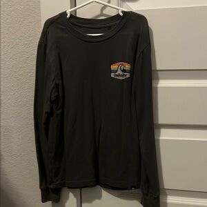Quiksilver Charcoal Long Sleeve Tee
